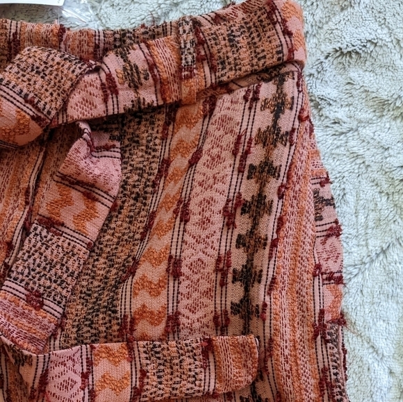 Anthropologie Eva Franco NEW Mila Textured High Waist Shorts Women’s 8 Macedonia - Picture 7 of 7